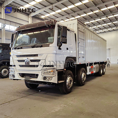 25 ton Howo Truck 8*4 Van Trucks Diesel Manuele Transmissie Verdikte containers Doos vrachtwagens