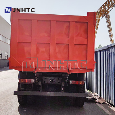 Zware vrachtwagen Howo Camion 6x4 10 Wheeler 400 pk 30Ton Tipper Dump Truck Met Anti-Diefstal Net