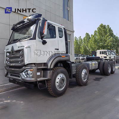 SINO Howo NX 8x4 zware 12 wielen vracht vrachtwagen chassis zonder emmer