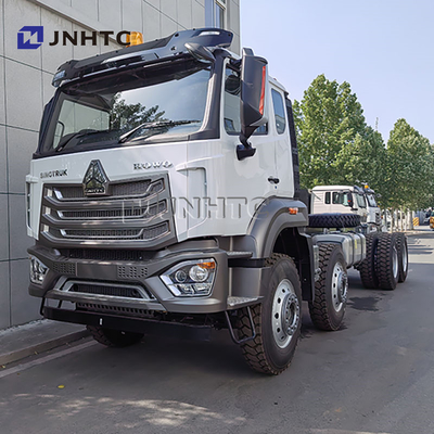 SINO Howo NX 8x4 zware 12 wielen vracht vrachtwagen chassis zonder emmer