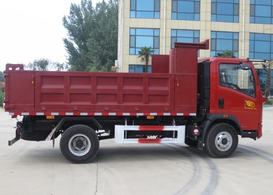 De Vrachtwagen van de Tonstortplaats van CNTCN Sinotruk HOWO 4x2 10-15 met Dieselmotor en 8 Cbm dumpt Lichaam