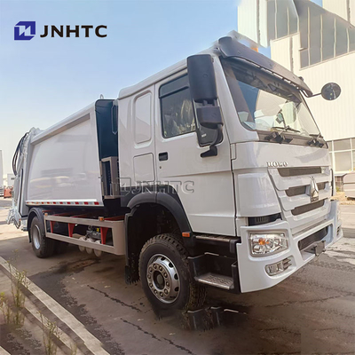 Sinotruk Howo 4X2 300 pk Euro II rechter aandrijving vuilnisverzamelaar Compressed Truck Waste Collection Truck