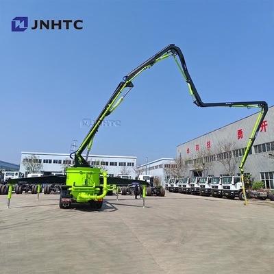 Sinotruk Zware 47m 6X4 gemonteerde betonpomptruck met hydraulische schijfmixer
