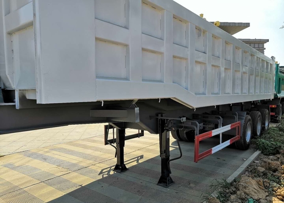40 Ton die Op zwaar werk berekende Semi Aanhangwagens laden