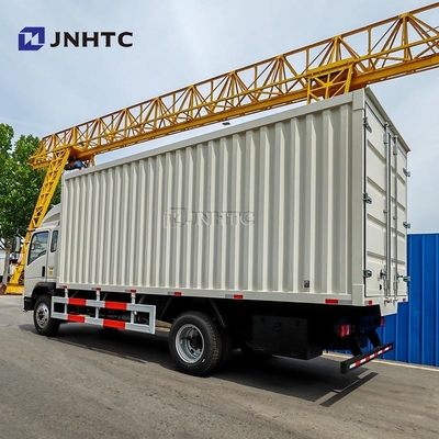 Nieuwe Howo 4X2 8ton lichtbus container vrachtwagen