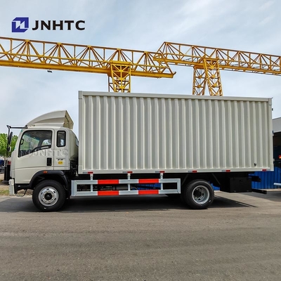 Nieuwe Howo 4X2 8ton lichtbus container vrachtwagen