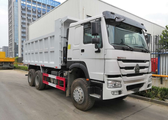Vrachtwagen van de Sinotrukhowo7 6x4 de Witte Op zwaar werk berekende Stortplaats