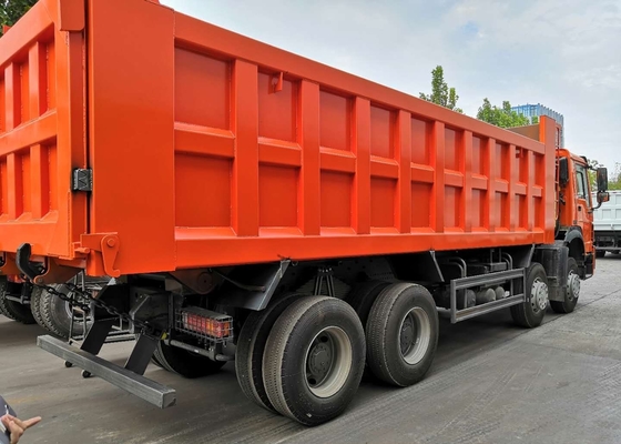 SINOTRUK 371 van de de Stortplaatsvrachtwagen van HP 8×4 Op zwaar werk berekende de Stortplaatsvrachtwagen 50 Ton die 28CBM laden