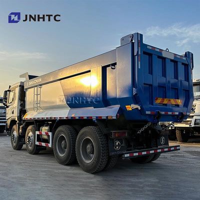 China Fabriek Shacman X5000 8X4 520PK 12 Wielige Linkerhandse Kipper