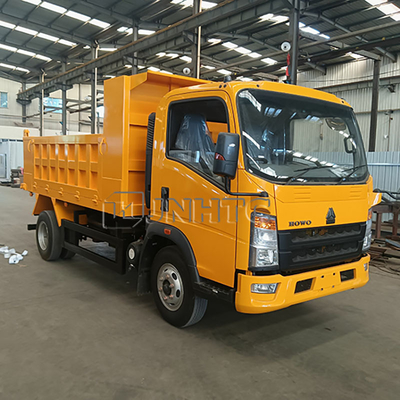 SINOTRUK HOWO 3-5 TON YN4102QBZL 116PK Euro2 Rechtsgestuurde Lichtgewicht Kipper