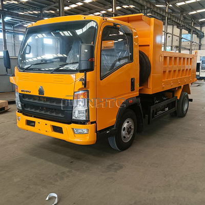 SINOTRUK HOWO 3-5 TON YN4102QBZL 116PK Euro2 Rechtsgestuurde Lichtgewicht Kipper
