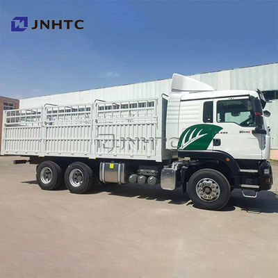 Goedkope prijs HOWO TX 6x4 20Ton Truck Box Trucks vrachtwagen te koop met deflector