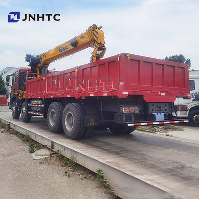 Fabrieksprijs SINOTRUK HOWO TX 371HP 20 ton vrachtwagen gemonteerde rechte boom kraan te koop