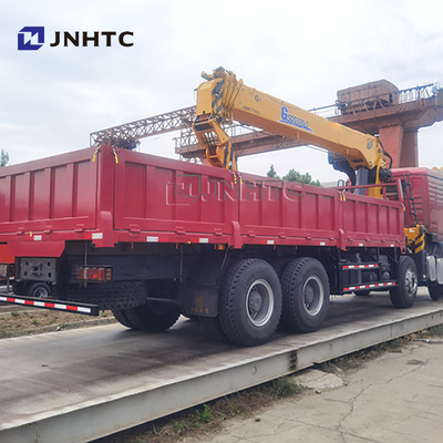 Fabrieksprijs SINOTRUK HOWO TX 371HP 20 ton vrachtwagen gemonteerde rechte boom kraan te koop