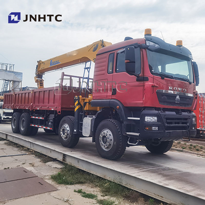 Fabrieksprijs SINOTRUK HOWO TX 371HP 20 ton vrachtwagen gemonteerde rechte boom kraan te koop