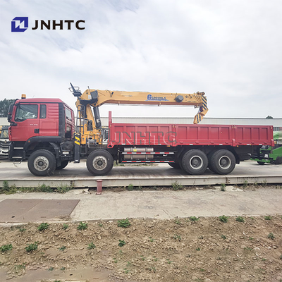Fabrieksprijs SINOTRUK HOWO TX 371HP 20 ton vrachtwagen gemonteerde rechte boom kraan te koop