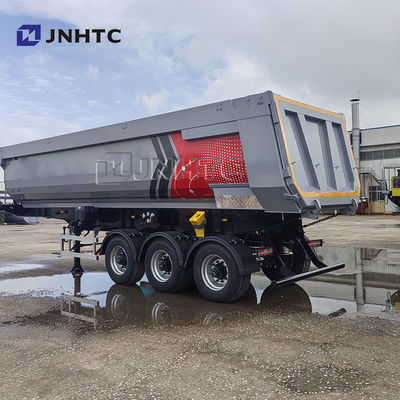 Hot Sale 3 Axles U-shaped Bucket Dump Semi -Trailer with air Suspension 30 Tons Tipper Semi Trailer for Africa