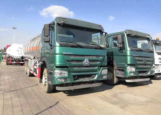 6 * 4 371hp-Brandstoftankwagen 21cbm voor Gevaarlijk Chemische productenvervoer