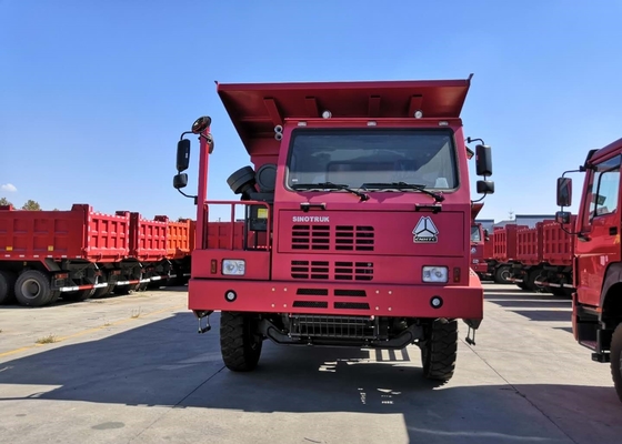 Van de de Mijnbouwkipper van ZZ5707S3840AJ Sinotruk Vrachtwagens Op zwaar werk berekende 75km/H Maximum Snelheid