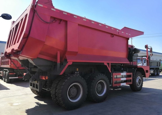 Van de de Mijnbouwkipper van ZZ5707S3840AJ Sinotruk Vrachtwagens Op zwaar werk berekende 75km/H Maximum Snelheid