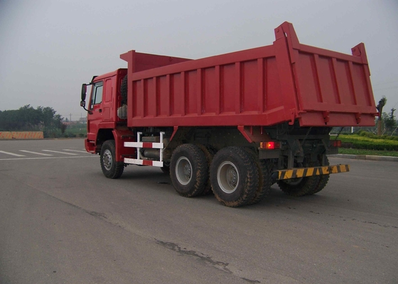 6x6 volledige de Vrachtwagen336hp Sinotruk Howo Vrachtwagen 20 van de Aandrijvings Op zwaar werk berekende Stortplaats CBM Lading