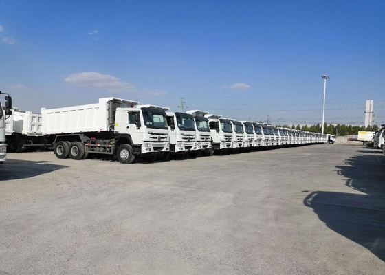 6x6 volledige de Vrachtwagen336hp Sinotruk Howo Vrachtwagen 20 van de Aandrijvings Op zwaar werk berekende Stortplaats CBM Lading