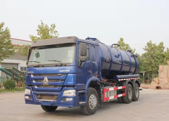 de Riolerings Schoonmakende Vrachtwagen van 20CBM LHD 336HP met Tijdbesparende Vacuümpomp