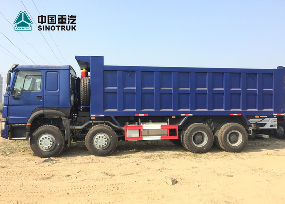 Euro 2 de Zware Ladingsvrachtwagen 8x4 12 van 371HP Vrachtwagen van de Band de Voor Opheffende HOWO Kipper
