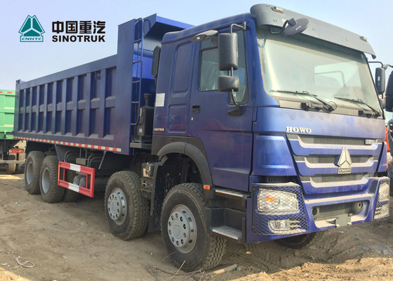 Euro 2 de Zware Ladingsvrachtwagen 8x4 12 van 371HP Vrachtwagen van de Band de Voor Opheffende HOWO Kipper