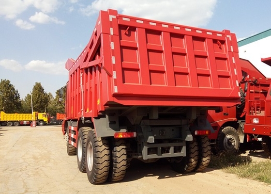 420 PK 6x4 de Stortplaatsvrachtwagen Op zwaar werk berekende Howo ZZ5707V3840CJ van de 70 Ton Grote Mijnbouw