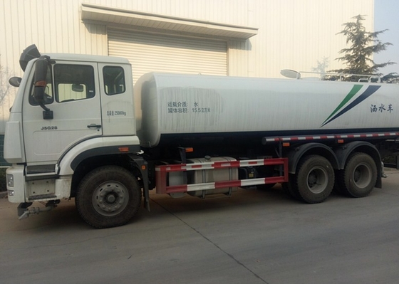 Van de Containervrachtwagen 6 X 4 van het Q345howo Water de Botsingsweerstand van 336HP Euro II Hoge