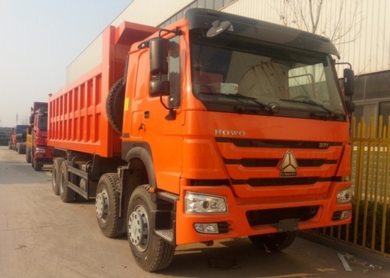 Vier - As SINOTRUK 371 Zware de Stortplaatsvrachtwagen 8×4 van HP 50 Ton die 28CBM laden