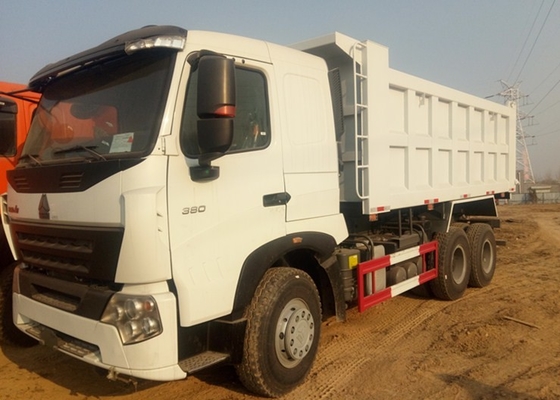 HOWO A7 20 van Op zwaar werk berekende Stortplaatston Vrachtwagen Één Dwarsbalk Modelzz3257n3847n1
