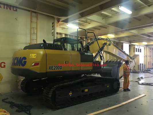 Xcmg XE200D Machine van het het Materiaal de Officiële Graafwerktuig van de 21,5 Tonwegenbouw