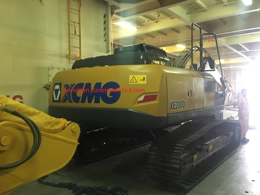 XCMG 20 Ton 1,1 Cbm XE200D Hydraulische de Motoriso Ccc van Weichai van het Kruippakjegraafwerktuig