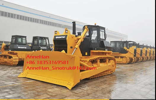 Geel Klein de Bulldozermateriaal van Kleurenshantui SD32 met Cummins-Motor