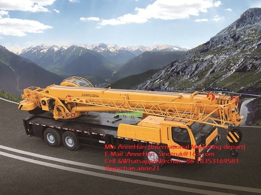 Zware Lift Mobiele Vrachtwagen Opgezette Kraan QY50KA Chinese Hydraulisch van 50 Tonrc