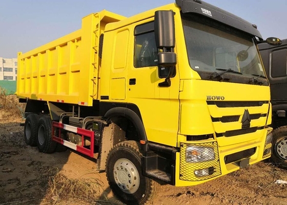 371HP Op zwaar werk berekende Dubbele de Stortplaatsvrachtwagen van 6 X 4 20CBM - de Drukrem van de Kringslucht