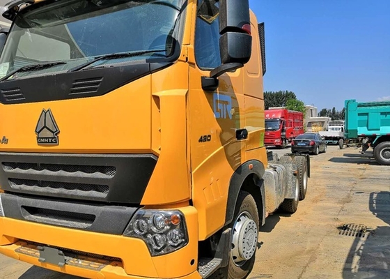 HOWO A7 420 Eerste HP 6X4 - verhuizersvrachtwagen/van de Diesel Tractorvrachtwagen HF7 Vooras
