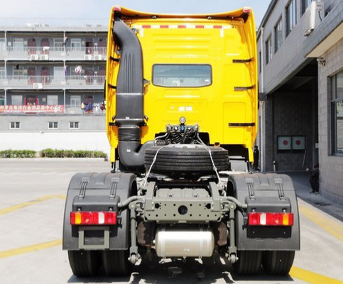 Gele van de de Tractorvrachtwagen 290hp van Kleurensinotruk 4x2 Howo Euro II de Emissienorm
