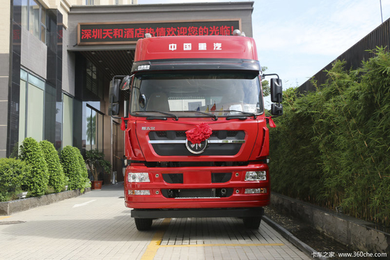 SINOTRUK STEYR 6 door 4 Op zwaar werk berekende Stortplaatsvrachtwagen, de Aanhangwagenvrachtwagen van de 10 Wiel Minitractor