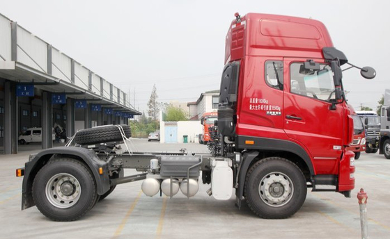 Van de de Tractoraanhangwagen van SINOTRUK STEYR 4X2 de Stortplaatsvrachtwagen in Rode Kleur voor Ton 8-20