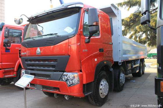 De Motor van de de STORTPLAATSvrachtwagen 8x4 D10.38 380hp van ZZ3317N3867N1 SINOTRUCK HOWO A7 Met lange levensuur