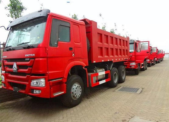 290/336HP EURO II de Stortplaatsvrachtwagen 8-20T van Sinotruk Howo 6x4 in Ruw Milieu