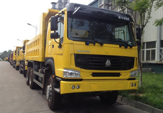 290/336HP EURO II de Stortplaatsvrachtwagen 8-20T van Sinotruk Howo 6x4 in Ruw Milieu