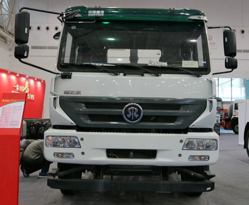 Minisinotruk STEYR Zes de Vrachtwagen4x2 50km/H Maximum Drijfsnelheid van de Wiel Op zwaar werk berekende Stortplaats