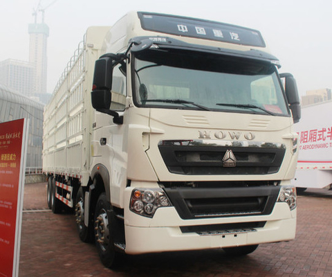 50T de Staakvrachtwagen van de capaciteits450hp SINOTRUK HOWO A7 8x4 Doos/de Vrachtwagen van de Ladingsvrachtwagen