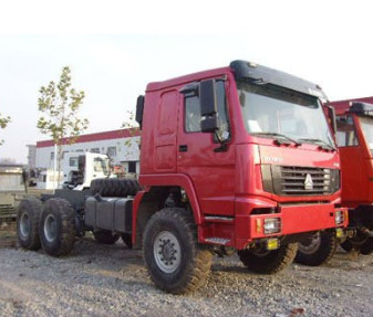 Zware de Ladingsvrachtwagen 6x6 van Sinotrukoff road Al Wielaandrijving ZZ1311M3861V 350hp
