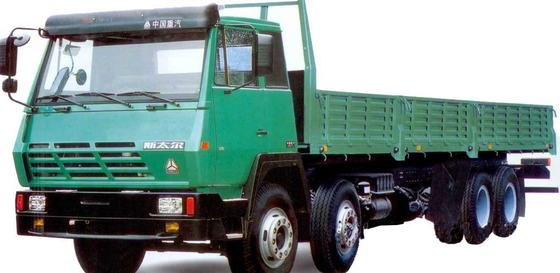 Van de de Ladingsvrachtwagen 8X4 van ZZ1316M4669V SINOTRUK STEYR de Op zwaar werk berekende Groene Rode en Blauwe Kleur