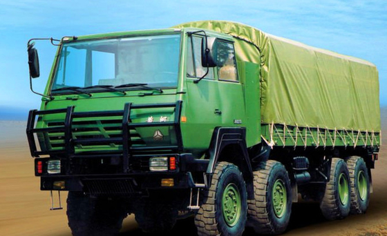 Euro 3 Standaard Commerciële Zware Vrachtwagens 8 x 8 van SINOTRUK Al Wielaandrijving